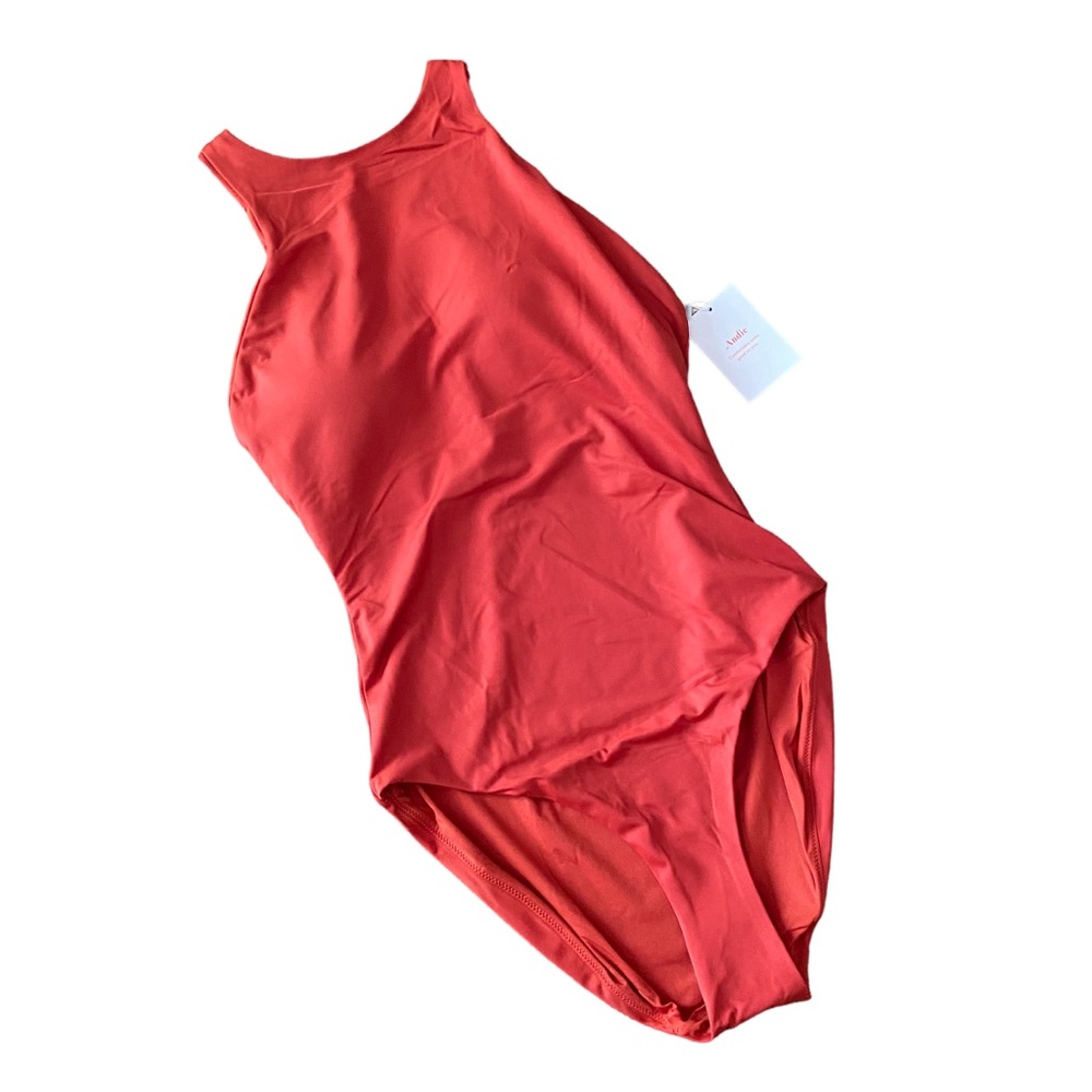 Andie Women's One Piece Swimsuit - Coral